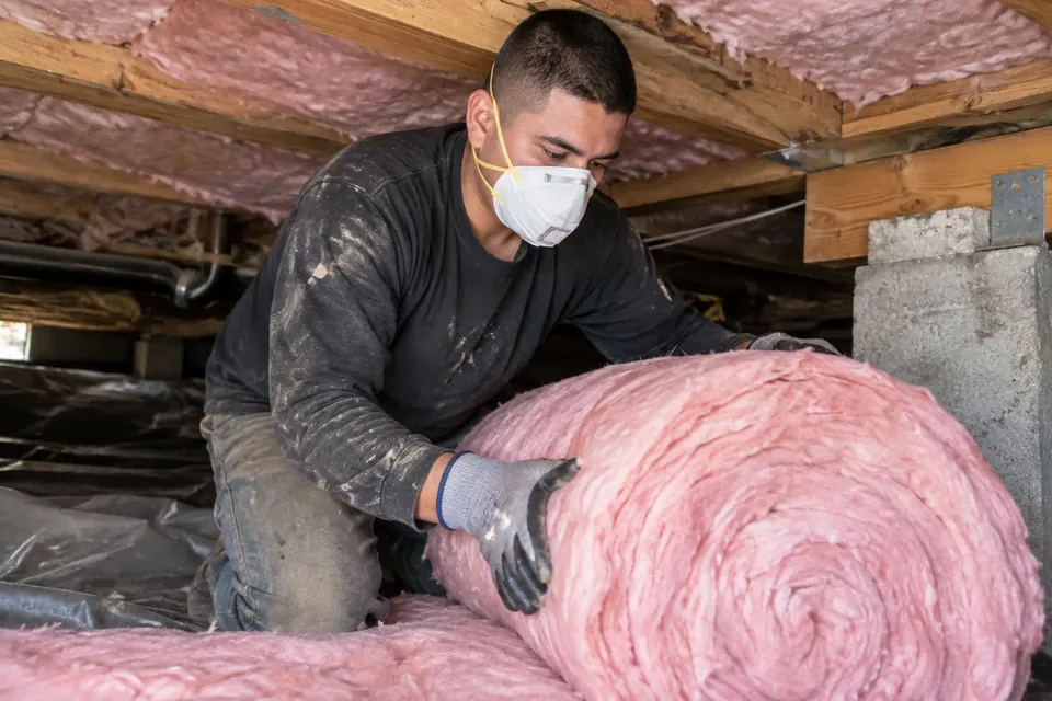 Attic Batt Insulation Installation in San Mateo Home