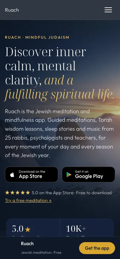 Mobile view